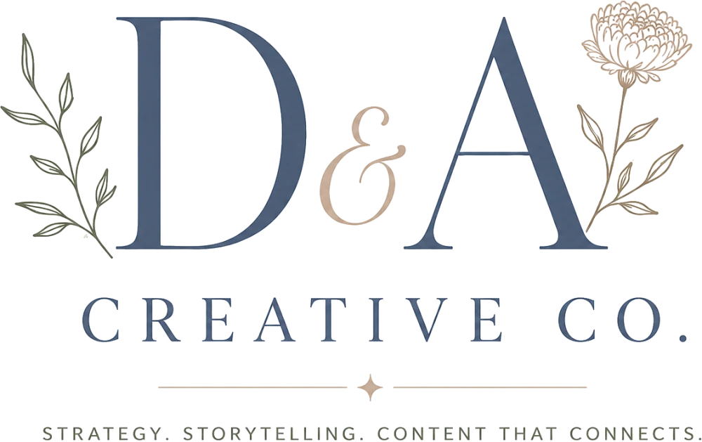 D&A Creative Co. — Strategy. Storytelling. Content that connects.